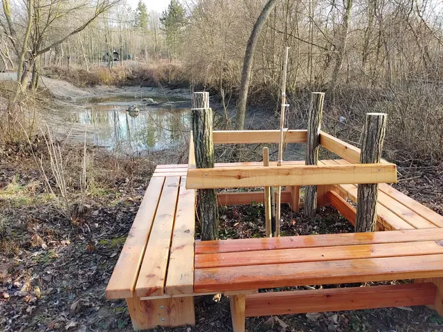 Die Revitalisierung des kleinen Beckens, insbesondere in Bezug auf den Teichboden, wurde abgeschlossen. | Foto: DEV Auersthal