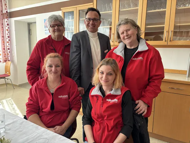 Auch das Team der Volkshilfe Burgenland war beim Fastensuppenessen dabei.  | Foto: Elisabeth Kloiber