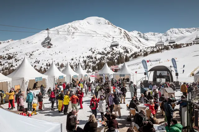Die Gäste waren von den vergangenen Slope Food Festivals begeistert. | Foto: TVB-Tiroler-Oberland-Nauders/Rudi Whylidal