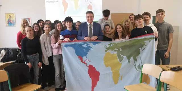 Globale Verantwortung im Klassenzimmer. | Foto: Stadtgemeinde Ebreichsdorf
