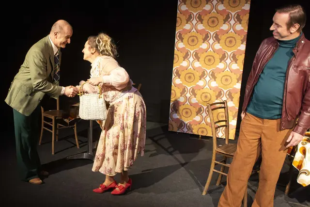 Eine überaus gelungene Premiere mit dem Theaterklassiker "Pension Schöller" feierte die MimusBühne Waldhausen am Samstag, 28. Februar, im voll besetzten Saal im Gasthaus Hader.  | Foto:  Hans Hofer 