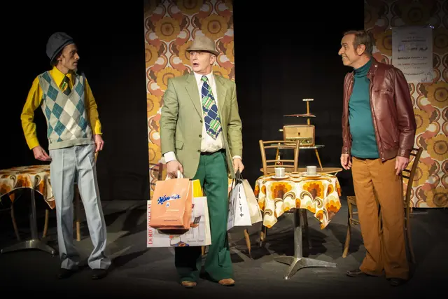 Eine überaus gelungene Premiere mit dem Theaterklassiker "Pension Schöller" feierte die MimusBühne Waldhausen am Samstag, 28. Februar, im voll besetzten Saal im Gasthaus Hader.  | Foto:  Hans Hofer 