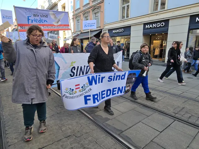 Frieden, Demonstration, Graz