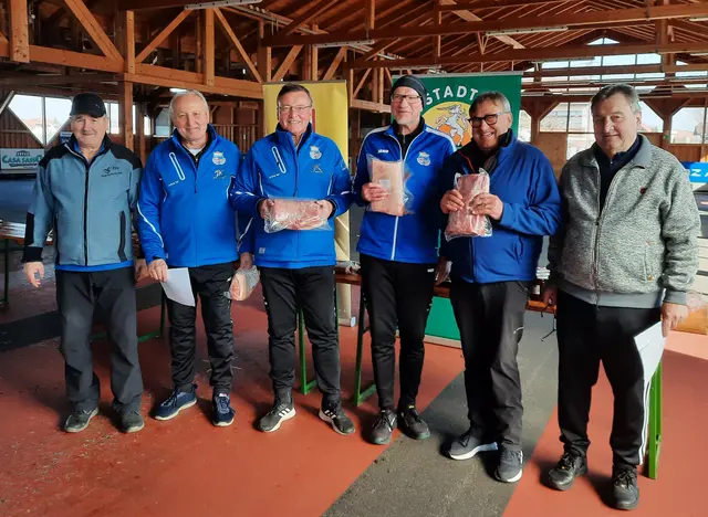 3. Platz : Askö Perg 2 mit, Josef Brunner, Hermann Hackner, Karl Pissenberger, Rudi Pichler.