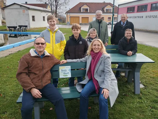 Stützenhofen (Bezirk Mistelbach) hat ein Generationenbankerl | Foto: Bettina Weigl