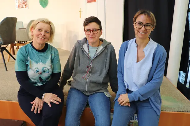 Sabine Jakubzig, Beate Fank-Strohmeier und Fabienne Hatzl | Foto: Edith Ertl