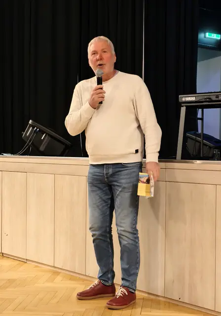 Manfred Bichler begrüßte die Besucher. | Foto: Christian Nowotny