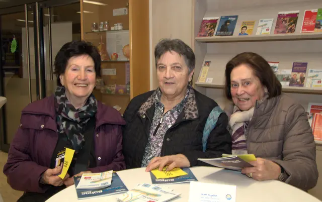 Erika Nowak, Maria Moser und Josefa Schmid aus Würmla.  | Foto: Christian Nowotny