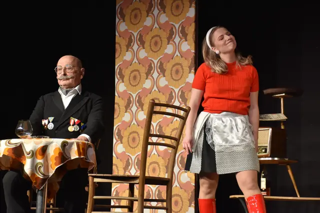 Eine überaus gelungene Premiere mit dem Theaterklassiker "Pension Schöller" feierte die MimusBühne Waldhausen am Samstag, 28. Februar, im voll besetzten Saal im Gasthaus Hader.  | Foto: Robert Zinterhof