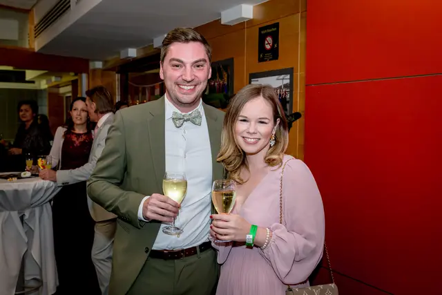 Auch Stadrat Philipp Strutz genoss sichtlich den gelungenen Abend.