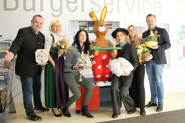 Eibiswald kommt in Osterstimmung | Foto: Josef Fürbass