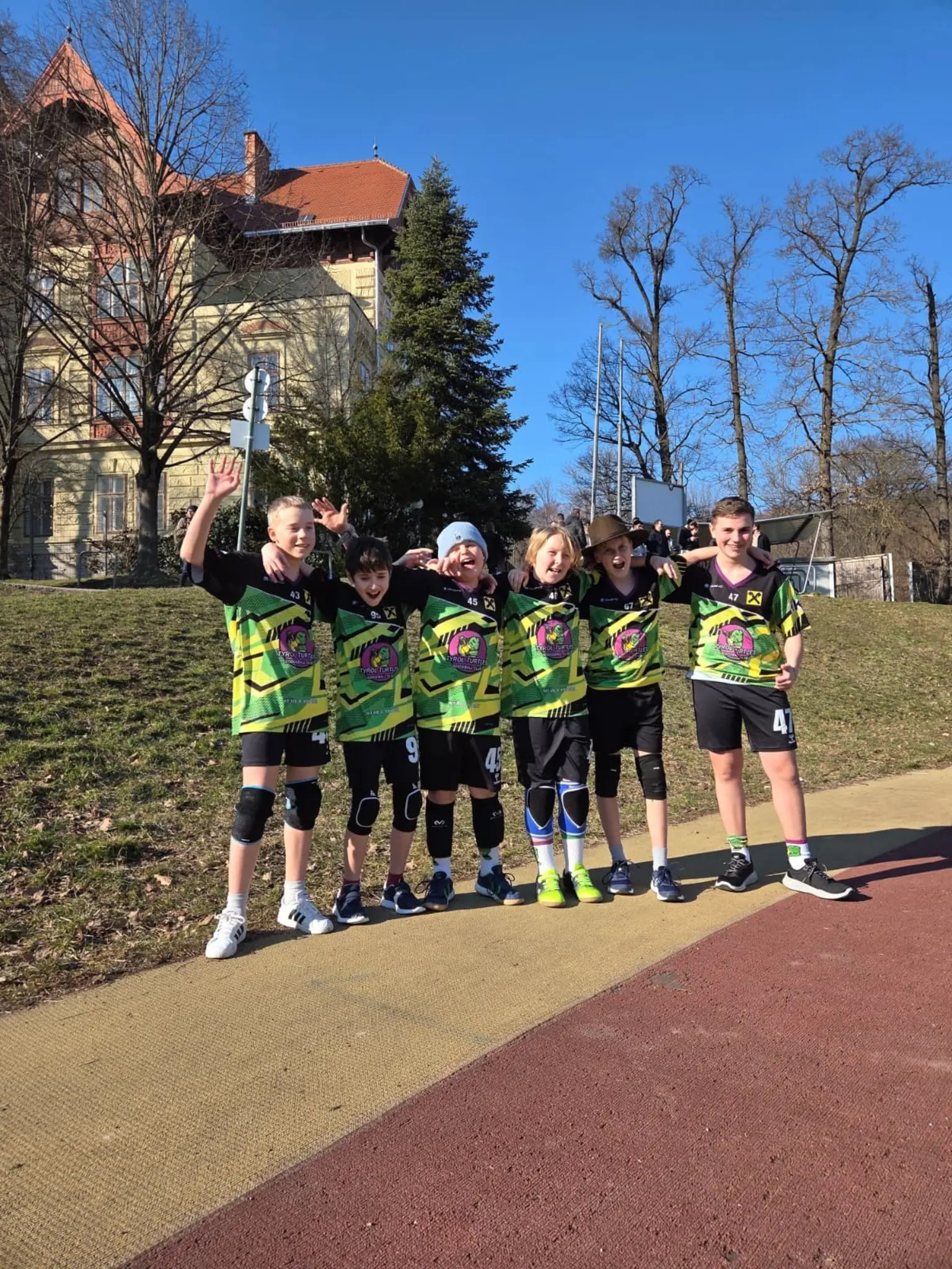 Sieg in der Dodgeball Youth League: Tyrol Turtles erobern Wien.