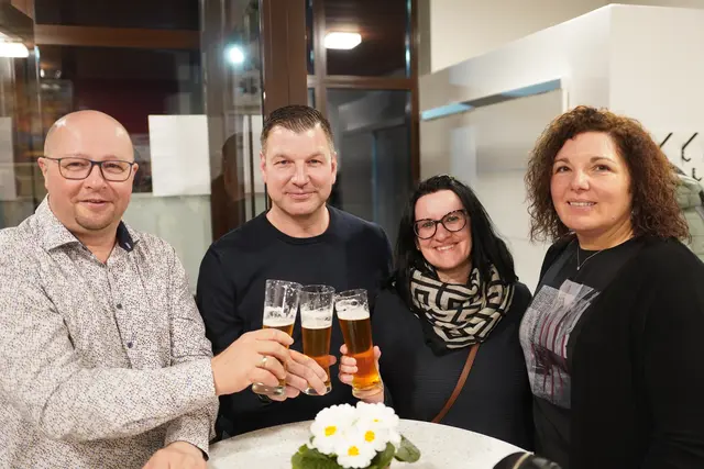 Michael Scherbichler, Markus und Cornelia Schneeweis sowie Evelin Scherbichler. | Foto: Clemens Mitteregger