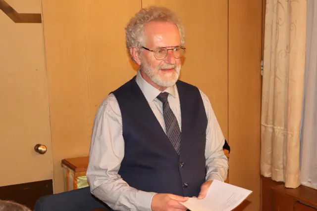 Obmann Andreas Gerhold erstattete einen Tätigkeitsbericht | Foto: Gerhard Langmann