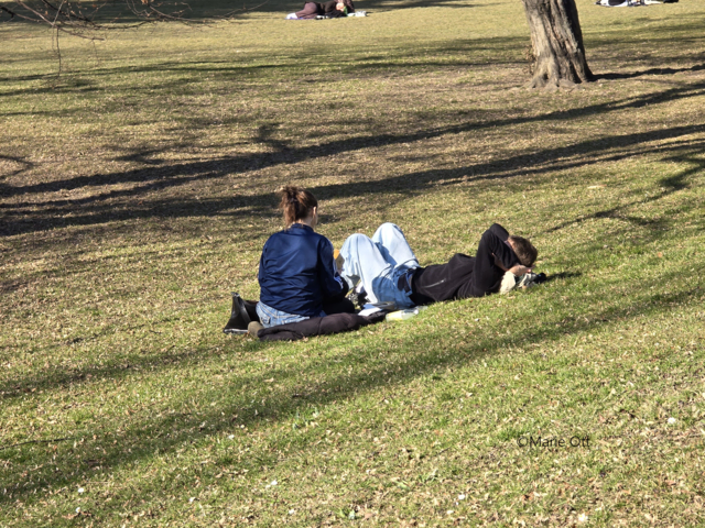 Chillen im Grazer Stadtpark