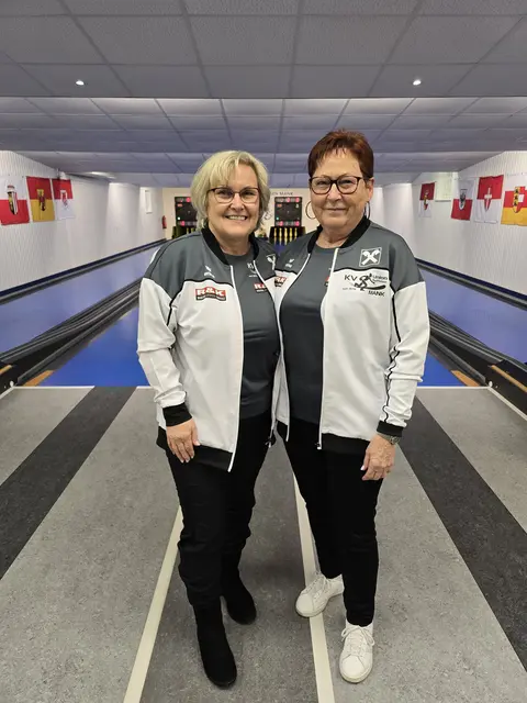 Medaillengewinnerinen Monika Rabl und Margarete Halbmaier | Foto: KV Mank