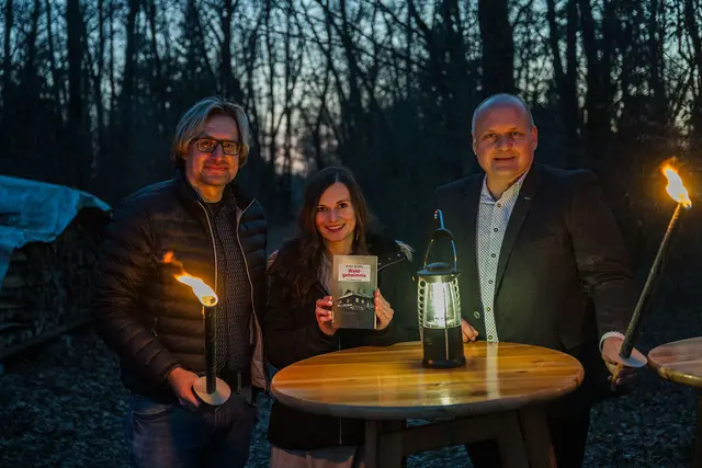 Bürgermeister Gerald Wonner (rechts) mit VzBgm. Johannes Ulrich und Nicole Stranzl | Foto: Jürgen Fuchs
