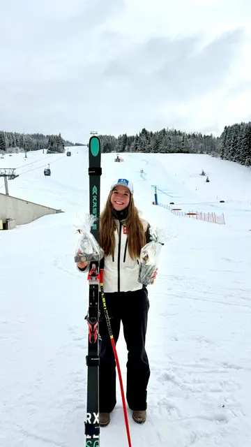 Pia Hauzenberger überzeugte mit zwei Siegen und mehreren Podestplätzen im Jänner 2026.  | Foto: Hauzenberger