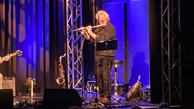Roland Bergmayr an Querflöte und Saxophon | Foto: Petra Ortner