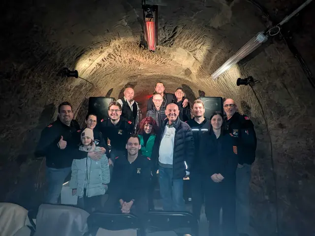 In der Lössiade beim Konzert der Band Austrophil zugunsten der FF Jugend.