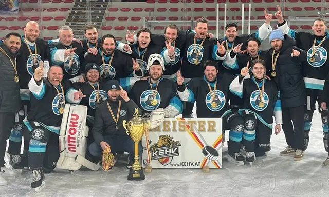 Die Lendhafen Seelöwen kürten sich zum überregionalen Titelträger in der Division II. | Foto: Hermann Sobe