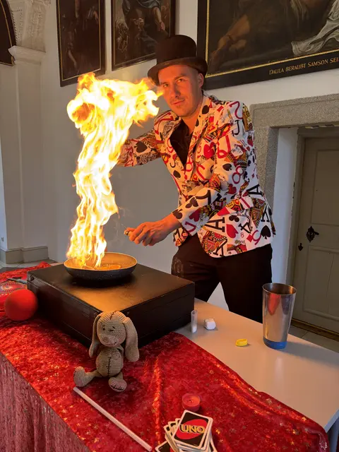 Zauberer Illusian | Foto: Bildungsschlösser