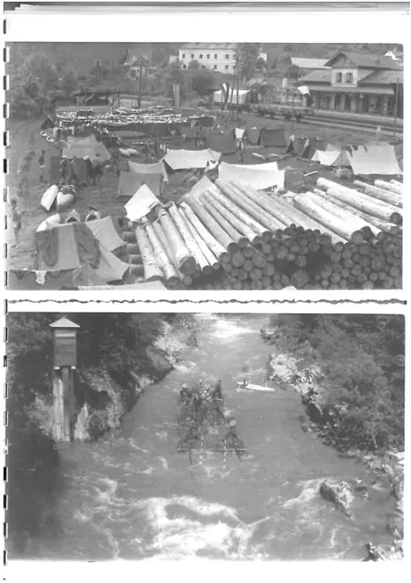 Aufnahmen vom Paddlertreff in Großreifling in den 1960-er Jahren  | Foto: Archiv Forstmuseum Silvanum