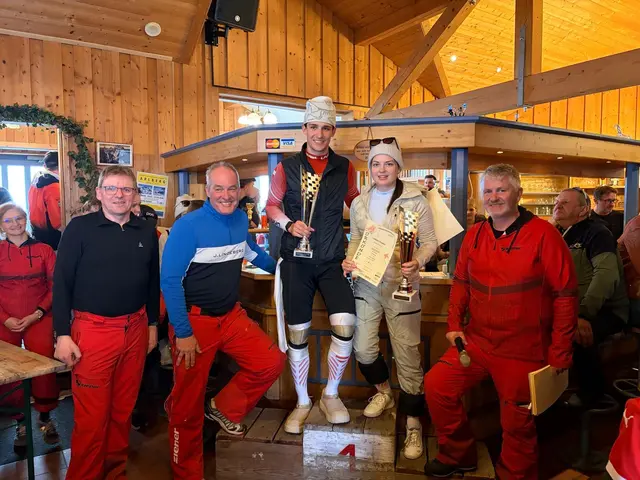 Tagessieger Paul Felber und Antonia Sommersguter-Maierhofer | Foto: Lena Ferstl