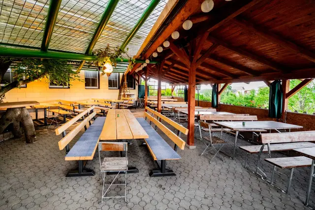 Gastgarten Schmiedbauer's Mostschenke. | Foto: MediaDot