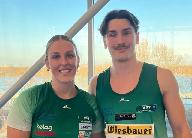 Hannah Ladinig und Stephan Pacher zeigten in der Sport-Arena in Wien tolle Leistungen. | Foto: VST Laas