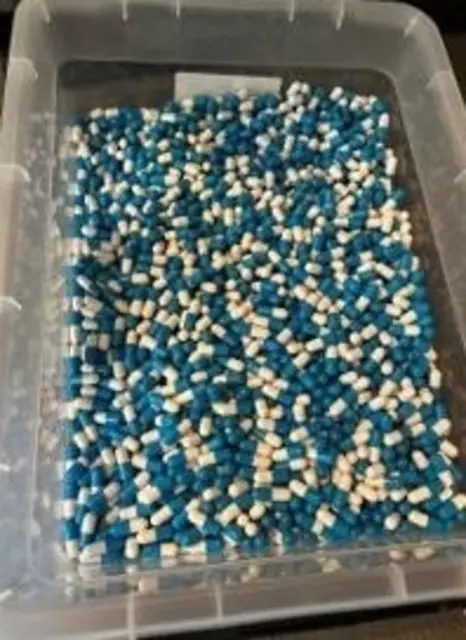Leere Tabletten-Kapsel für die Befüllung. | Foto: Bundeskriminalamt