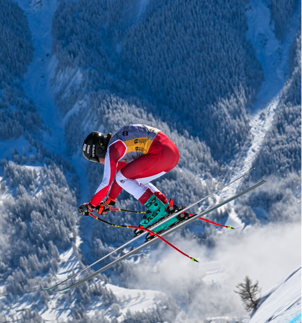 Die St. Petringerin Pia Hauzenberger ist in der Abfahrt und im Super G daheim.  | Foto: ÖSV
