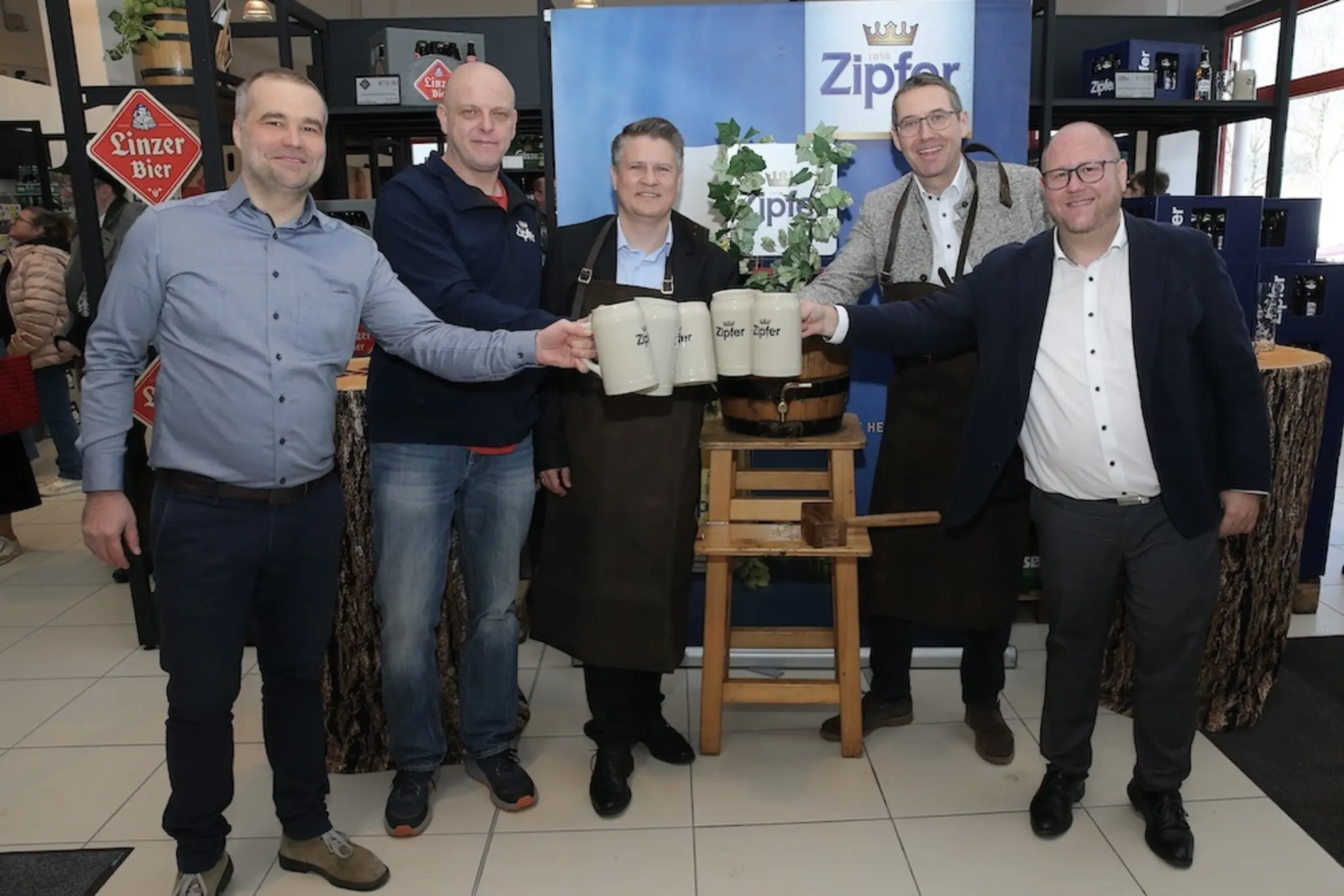 Eazle, the new brewery depot was officially opened - | Steyr & Steyr Land