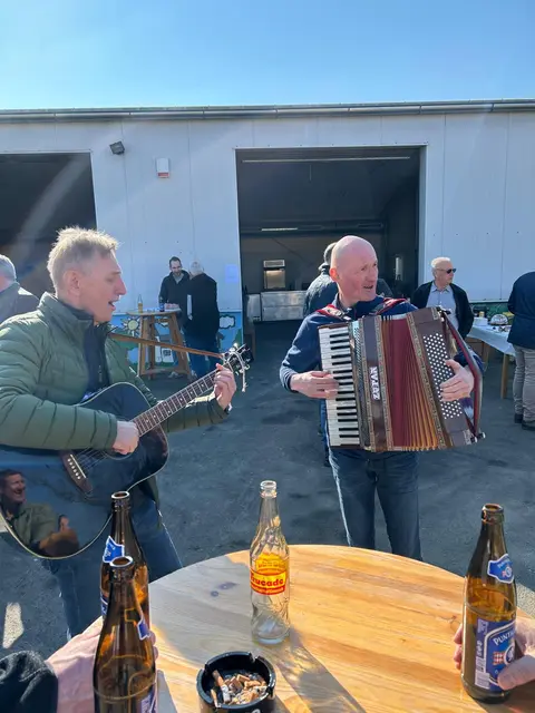 Lorenz Fabsits und Franz Peter Gupper sorgten für Stimmungsmusik. | Foto: Bernhard Herics