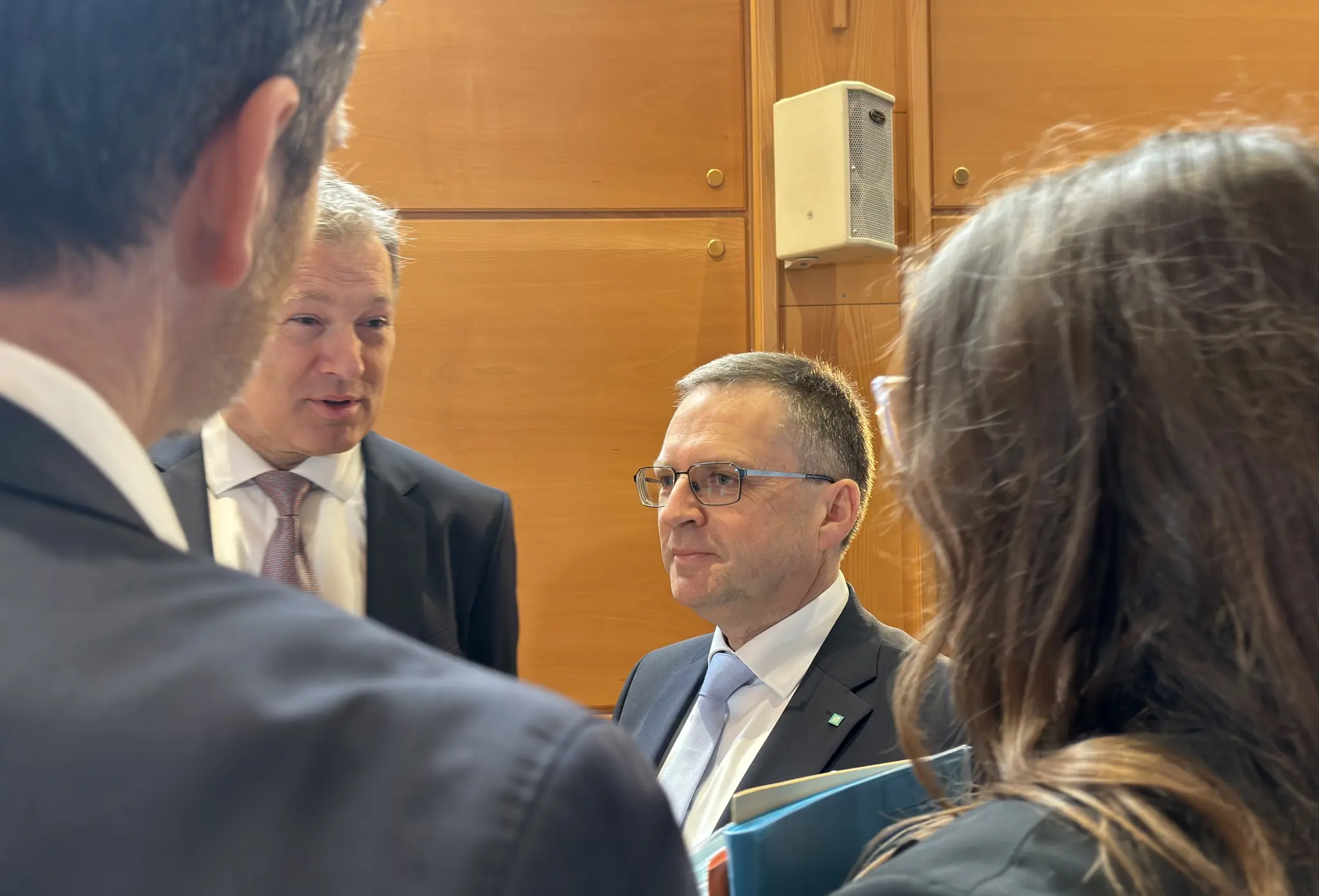 Wöginger testifies in court for the first time today