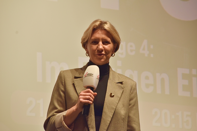 Produzentin Hanna V. Kienbaum unterstrich die soziale Verantwortung einer Filmproduktion und betonte die besondere Bedeutung des Fair Film Award. | Foto: Theresa Vogl