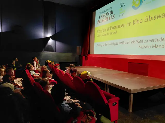 Die Kinder freuten sich auf das besondere Kino-Erlebnis. | Foto: Nina Ortner