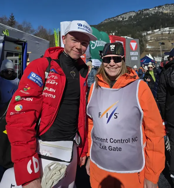 Der 3-fache Olympia Sieger 2026 (Nordische Kombi)
OFTEBRO Jens Luraas mit Monika Rossmanith. | Foto: Monika Rossmanith