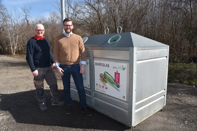 Vizebürgermeister Peter Spicker und Stadtrat Erik Hofer. | Foto: Dostal/Stadtgemeinde Ternitz