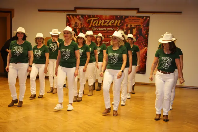 In Formation schwungvoll durch den Abend | Foto: Johann Schleich