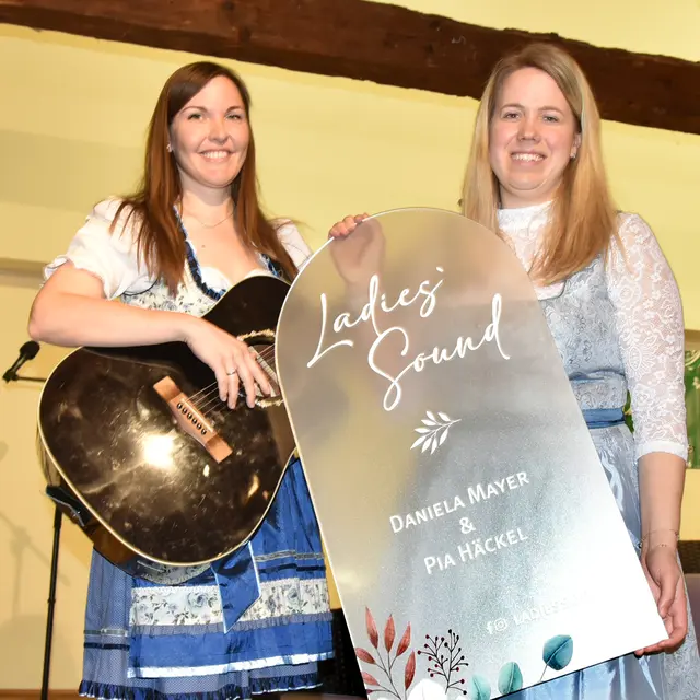 Ladies Sound Daniele Mayer und Pia Häckel    | Foto: Herbert Schleich