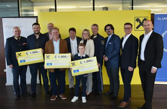 Mit dem Sicherheitsverdienstpreis wurden am Dienstagabend couragierte Burgenländer ausgezeichnet, die im vergangenen Jahr bei der Aufklärung von Straftaten halfen und sogar Leben retteten.  | Foto: LPD-Bgld