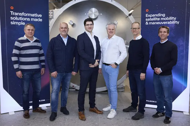 v.l.n.r.: Christian Plangger (Nordwind), Alon Shklarek (ASP), Alexander Reissner (ENP), Tom Harder (Nordwind), Armin Franz (STI), David Krejci (ENP). | Foto: Enpulsion
