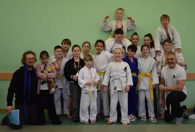 Die Luftenberger Judoka bei der ASKÖ Landesmeisterschaft.