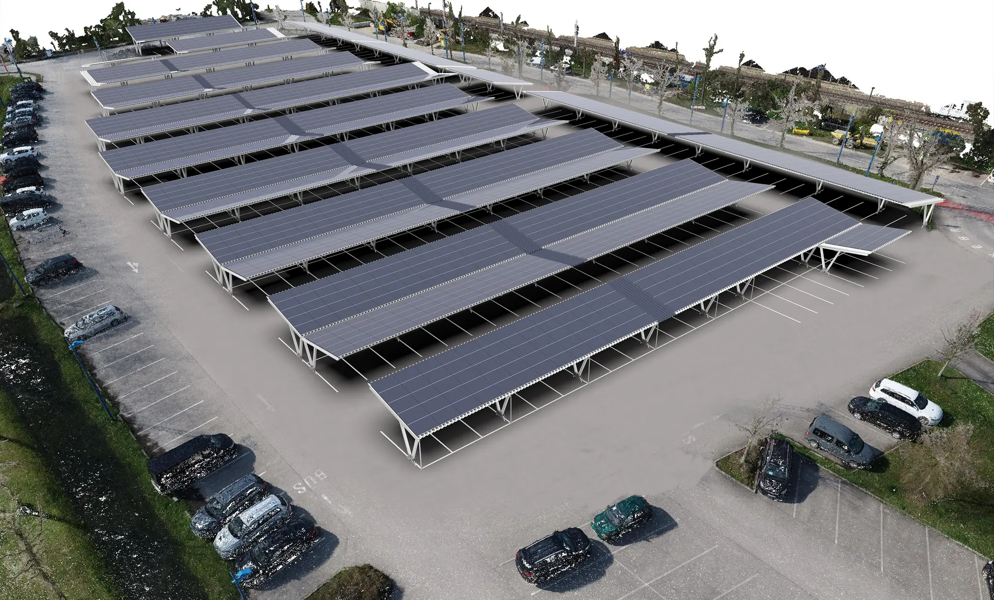 Greens: Photovoltaics should be installed immediately above all large ...