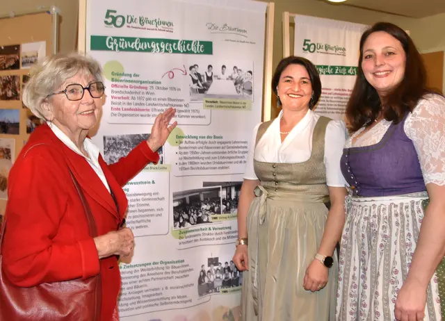 Gründerin Ruth Seher mit Christina Scharinger und Christina Löscher | Foto: Herbert Schleich