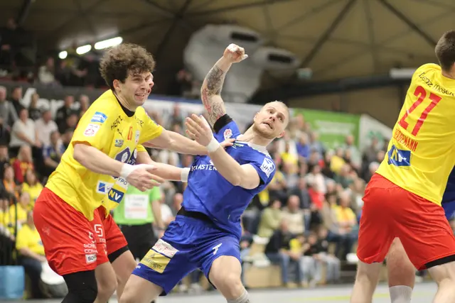 Sieg mit letzten Wurf von Rückraum Rade Radjenovic. | Foto: arbes