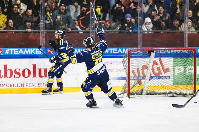 Der siebte Sieg in Folge für die Zeller Eisbären und damit der erste Platz in der Master Round. | Foto: EKZ / Radlwimmer
