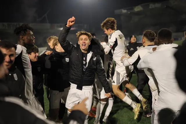 Viel Grund zur Freude: Die LASK-Amateure feierten zum Rückrundenstart in Pasching einen 4:0-Sieg über Rieds Junge Wikinger und wollen nun in Velden weiterhin auf der Siegerstraße bleiben. | Foto: Reischl