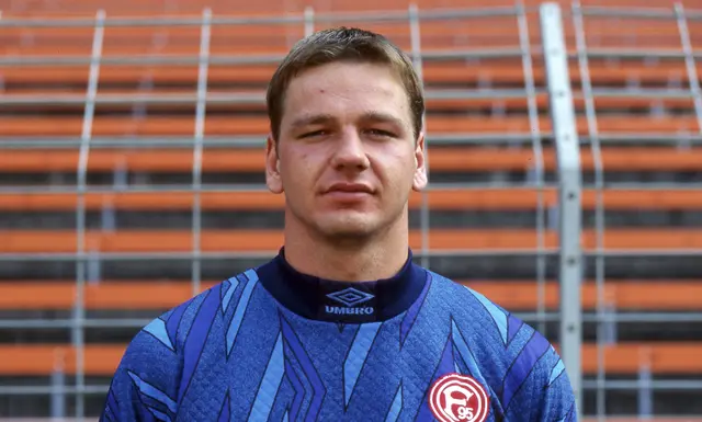 Koch als Düsseldorf-Spieler im Jahr 1995. | Foto: APA-Images / dpa Picture Alliance / Jürgen Fromme